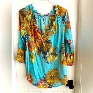 Spense Floral Blouse Medium
